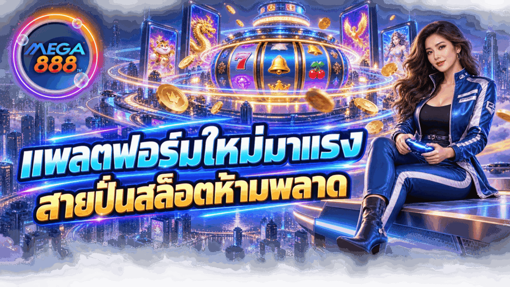 แพลตฟอร์มใหม่มาแรง สายปั่นสล็อตห้ามพลาด - MEGA888 1 แพลตฟอร์มใหม่มาแรง
