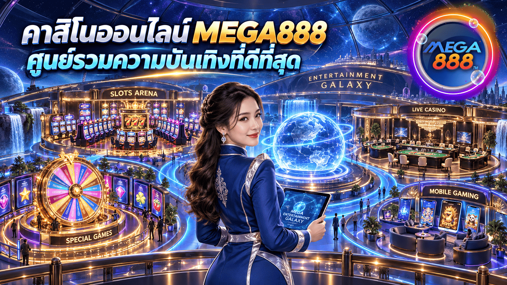 คาสิโนออนไลน์ MEGA888