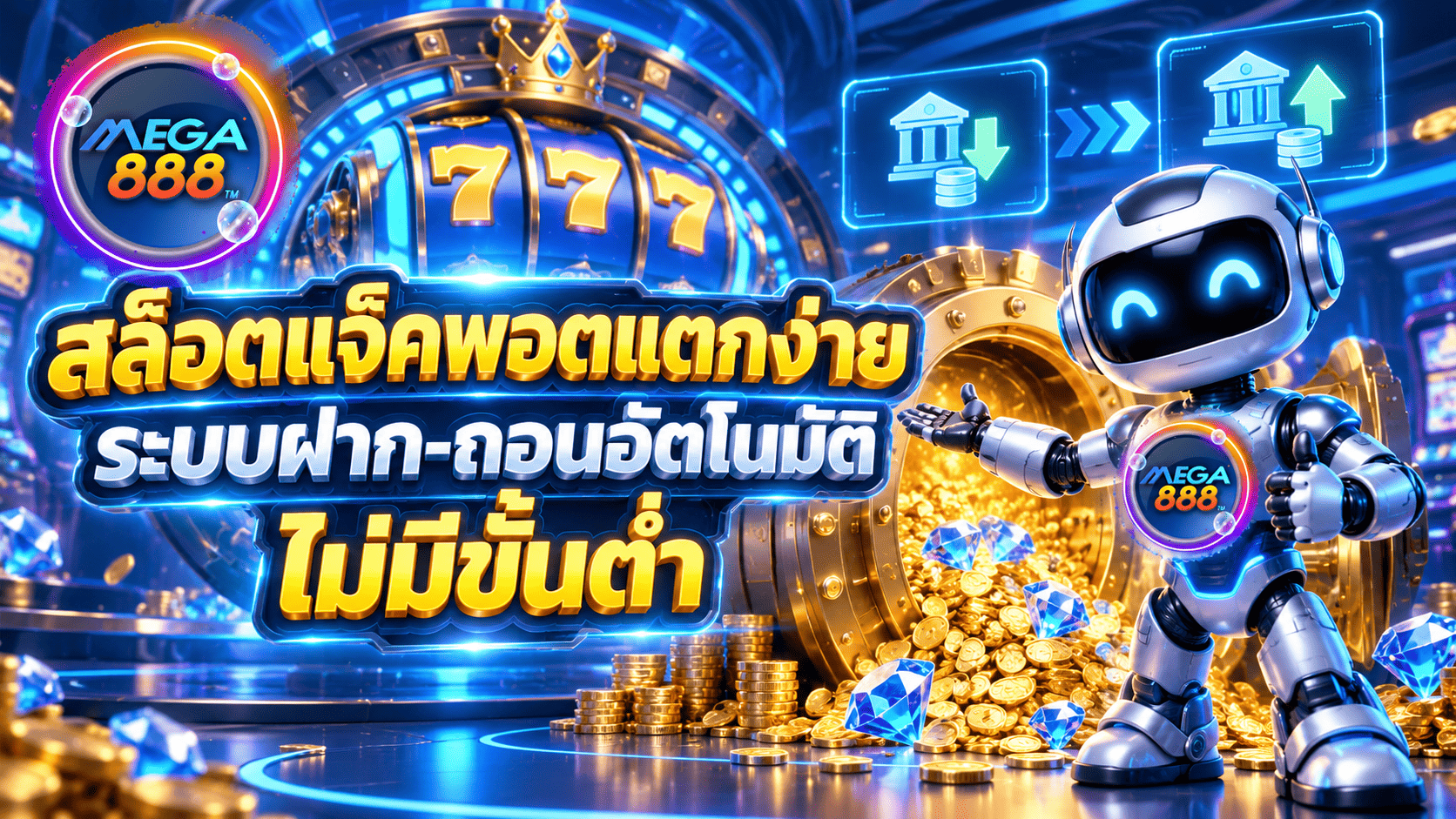 สล็อตแจ็คพอตแตกง่าย