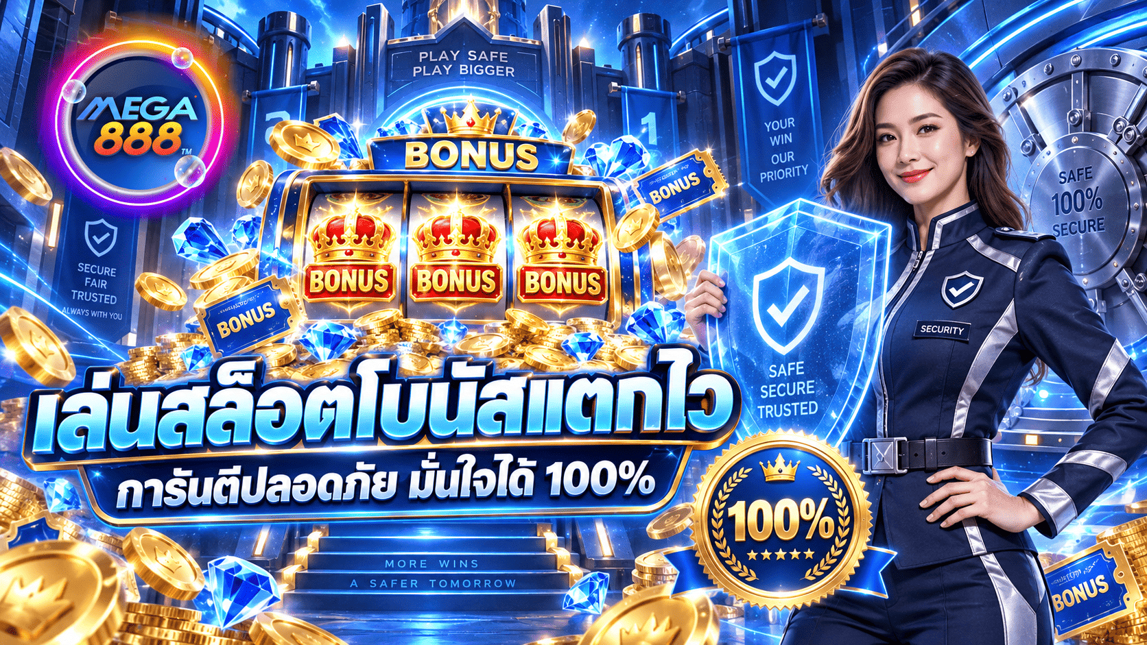 เล่นสล็อตโบนัสแตกไว