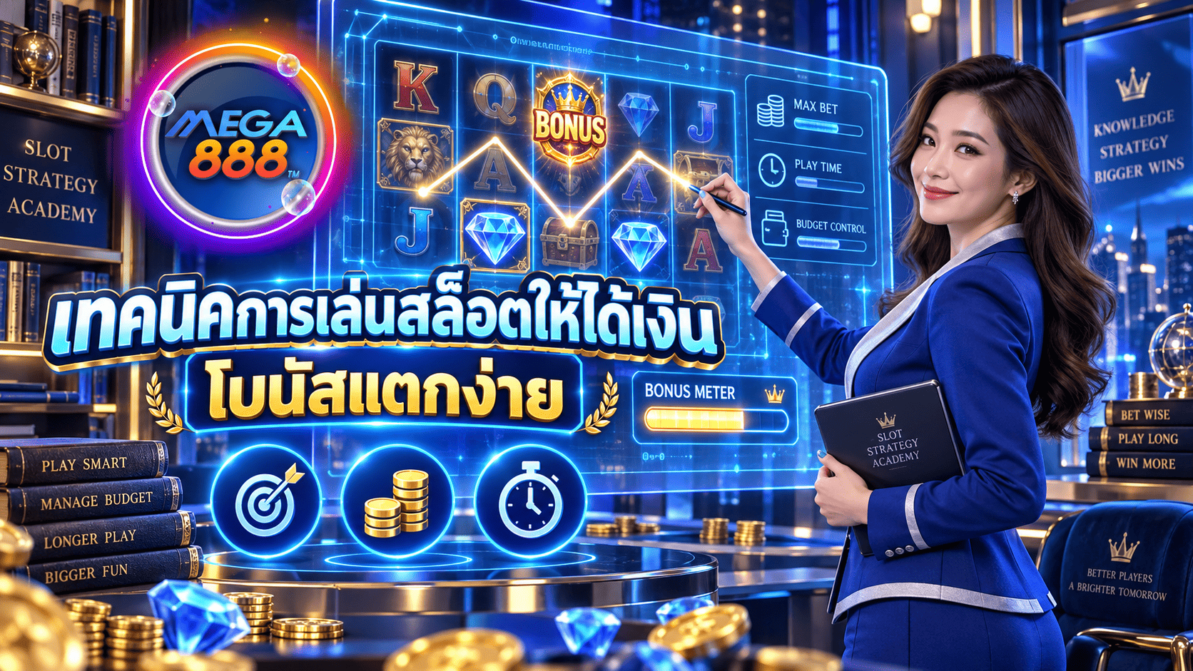 เทคนิคการเล่นสล็อต