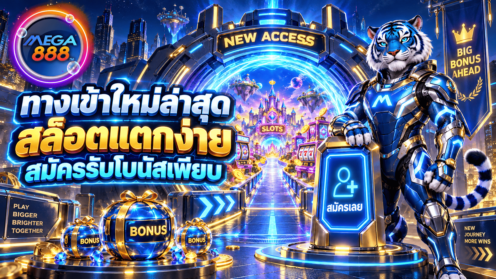 ทางเข้าใหม่ล่าสุด