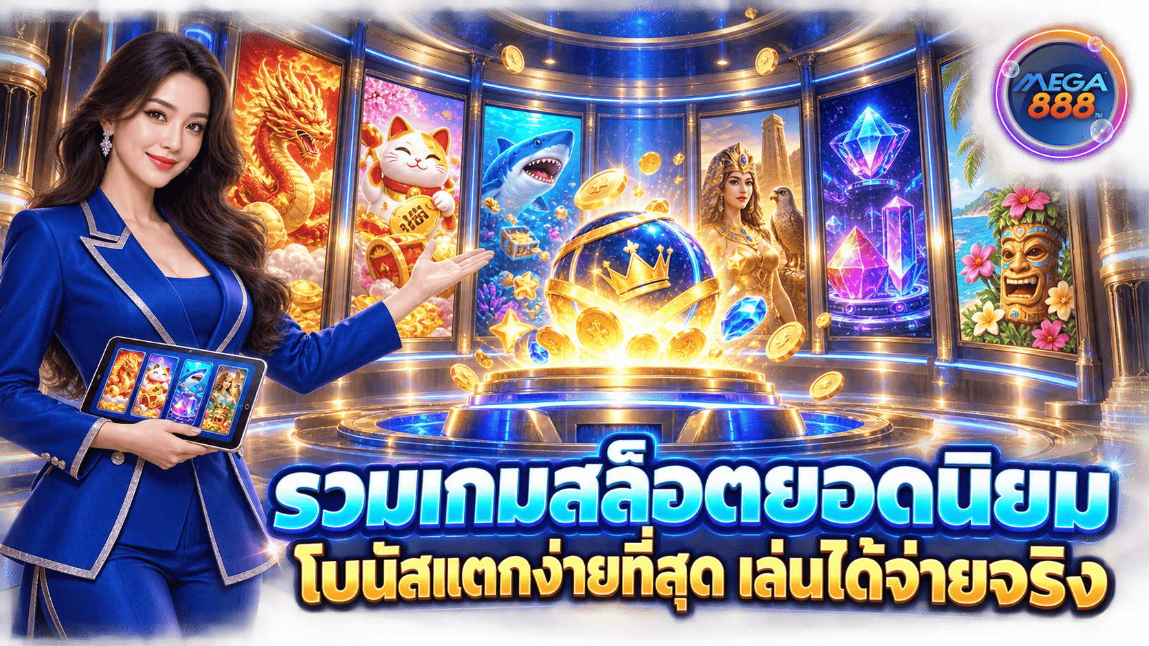 รวมเกมสล็อตยอดนิยม