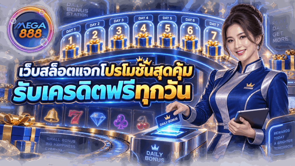 เว็บสล็อตแจกโปรโมชั่นสุดคุ้ม รับเครดิตฟรีทุกวัน - MEGA888 51 เว็บสล็อตแจกโปรโมชั่น