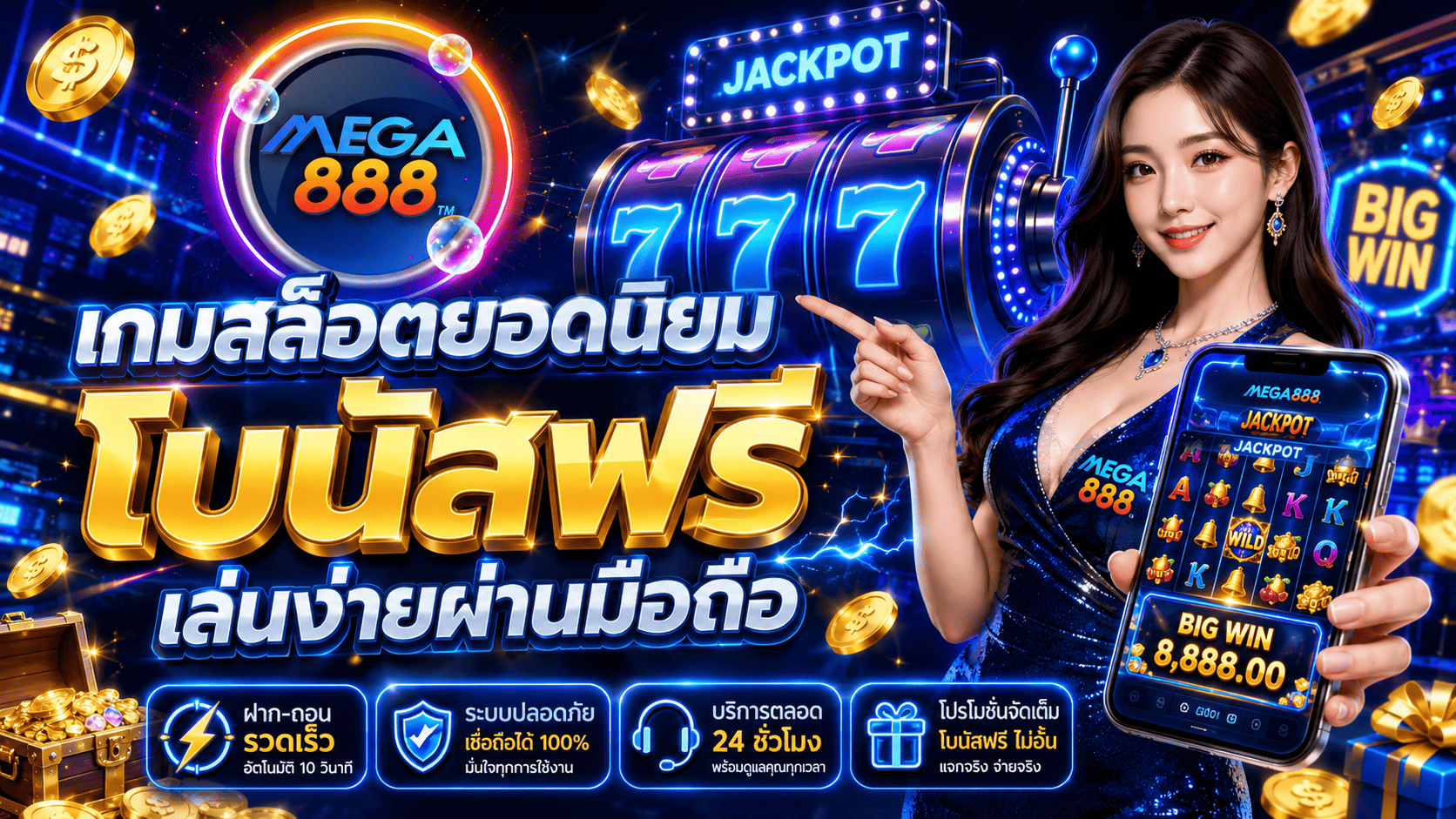 เกมสล็อตยอดนิยม